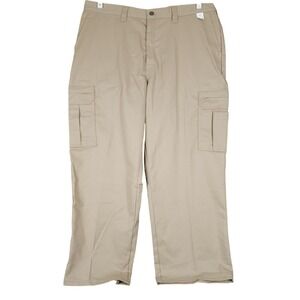 Dickies FLEX Mens Khaki Cargo Pants Work Casual Size‎ 40x28